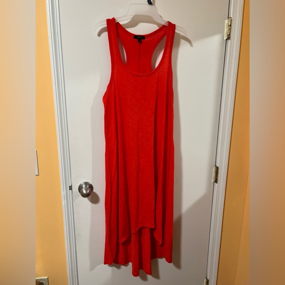 New Red Summer Dress MIDI Size S by J.Crew - Picture 2 of 2